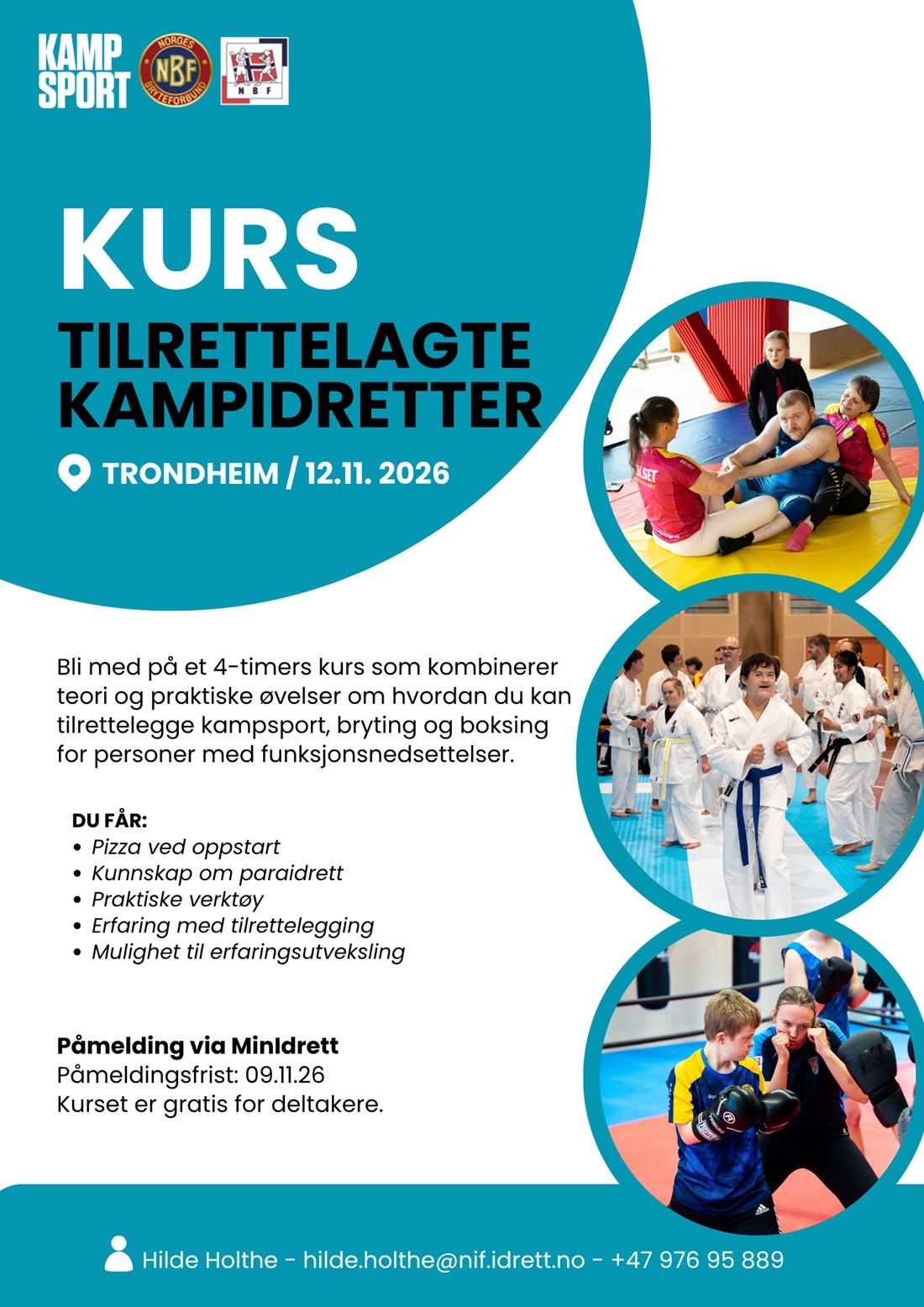 Kurs I Tilrettelagte Kampidretter Web
